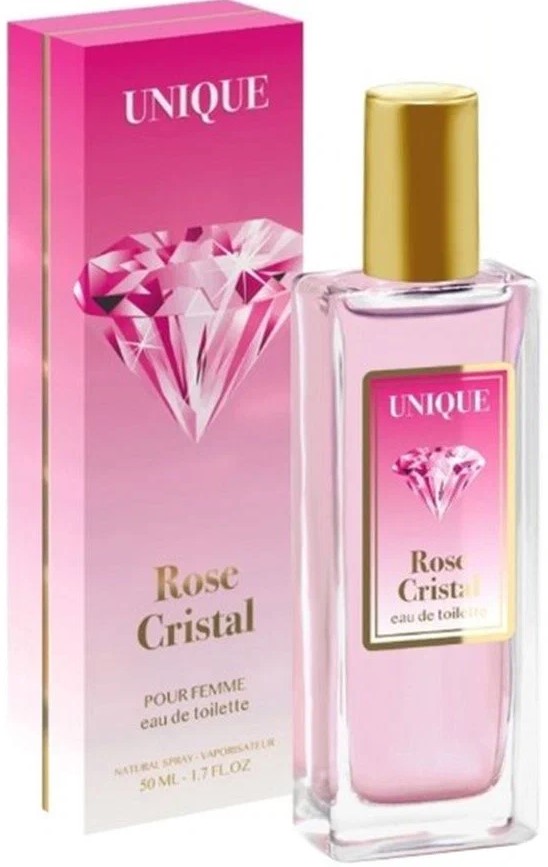 арт-парфюм т/в unique rose cristal (жен) 50мл