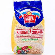 хлопья из 7-и злаков царь пак 400г