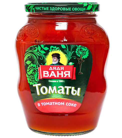 томаты очищенные в томатном соке дядя ваня 680г