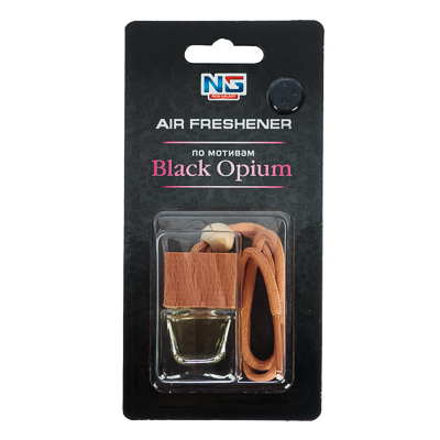new galaxy ароматизатор подвесной автопарфюм, по мотивам black opium, 5 мл