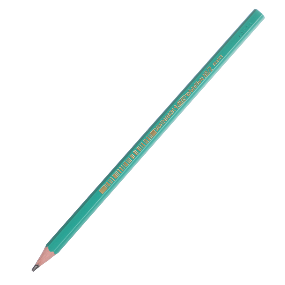 карандаш чернографитный bic эволюшн без ластика