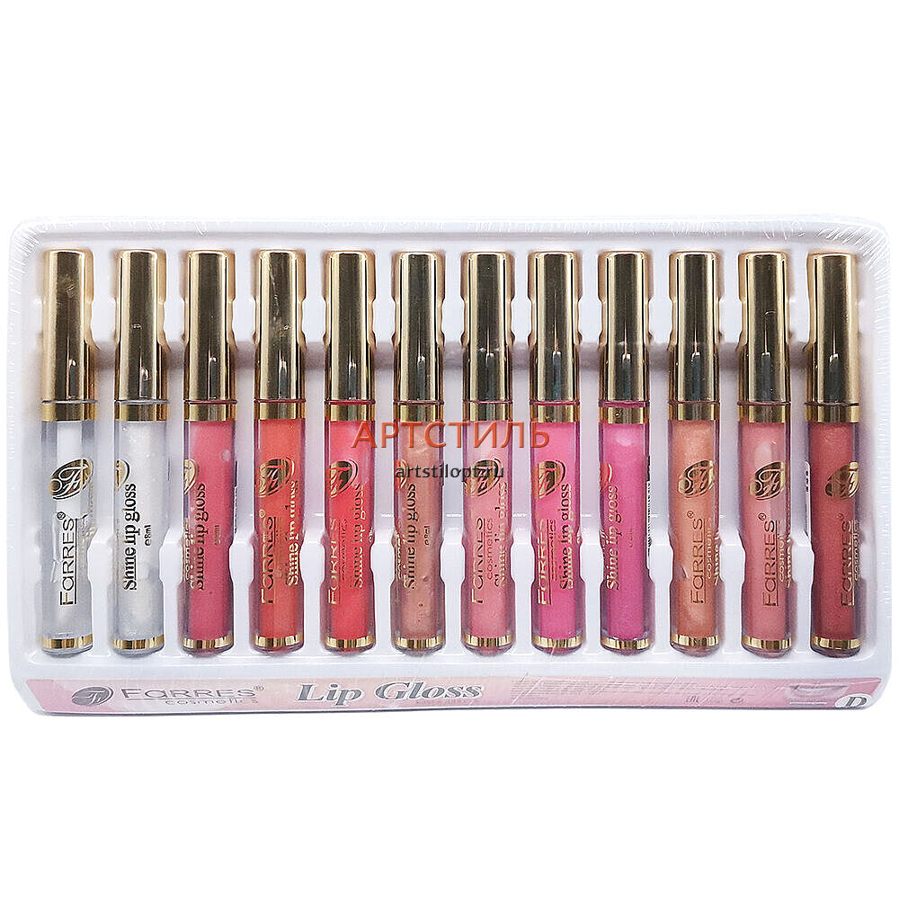 блеск для губ farres мерцающий 8мл