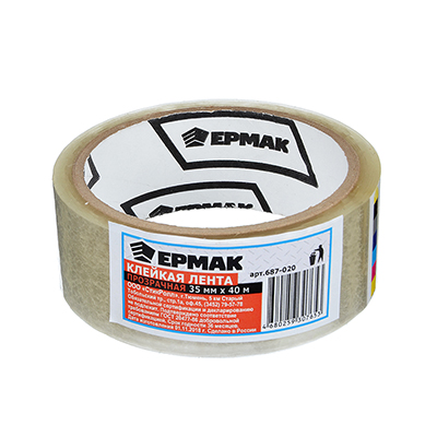 клейкая лента  ермак 38мм x 40м