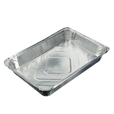 форма для запекания, алюминиевая фольга, 31,3x21,3x4,4см, дно: 27,2x17,2см, 2235мл, l-край,арт.99-07