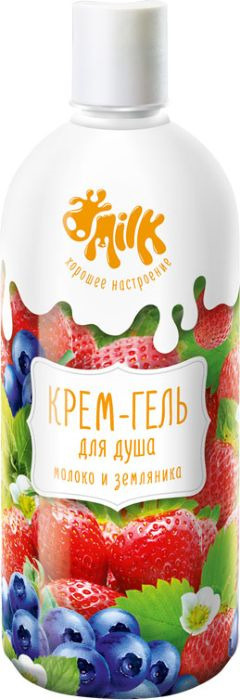 крем-гель для душа milk, 800 мл в ассортименте