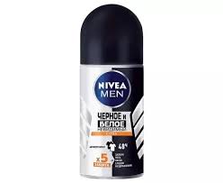 антиперспирант шарик nivea men невидимый/черное и белое/extra 50мл