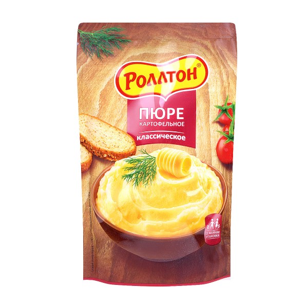 пюре картофельное роллтон дой-пак 240г
