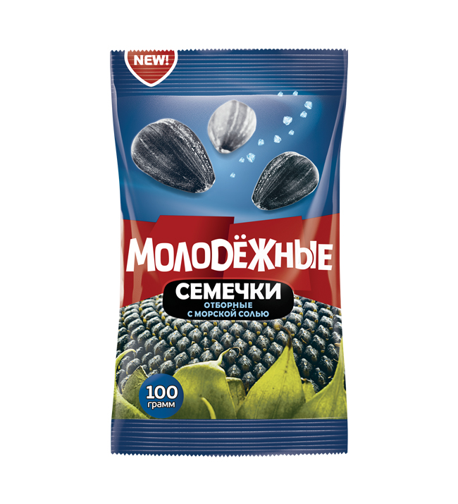 семечки молодежные с морской солью 100г