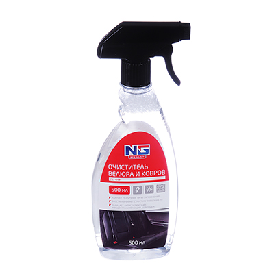 new galaxy очиститель велюра и ковров пенный (триггер), 500 мл.