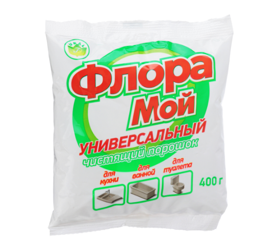 порошок чистящий флора мой универсальный, м/у, 400г