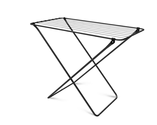 сушилка напольная 10м, 105х55х83см, металл сб3, черная vetta