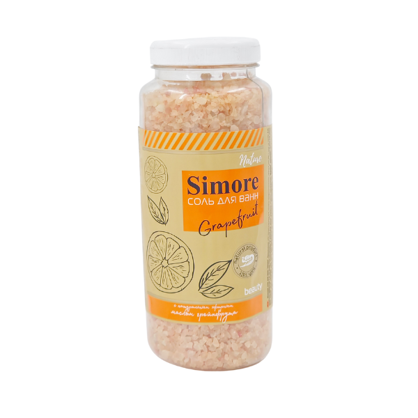 соль д/ванн aromika simore с эфирным маслом грейпфрут 910г