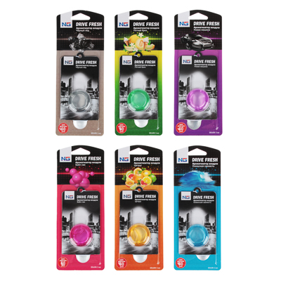 ароматизатор воздуха мембрана new galaxy drive fresh, 6 ароматов