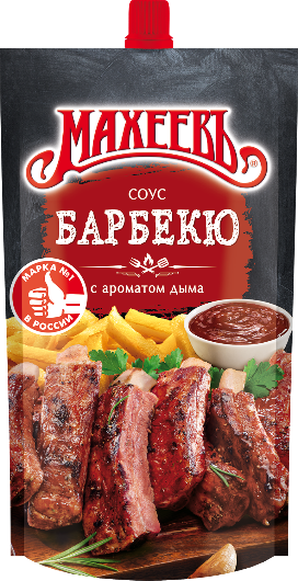 соус барбекю деликатесный махеев дой-пак 230г
