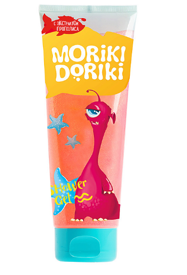 гель д/душа детский 250м neki moriki doriki