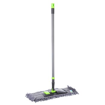 швабра насадка плоская микрофибра 12*37см,ручка 120см тел,лапша,карм,лип,морм4 spromo/9385 рыжий кот