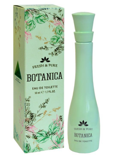 туалетная вода женская botanica fresh&pure 50мл delta