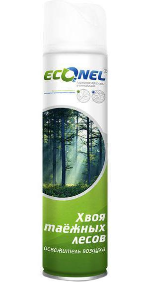 освежитель воздуха econel хвоя таежных лесов 300мл