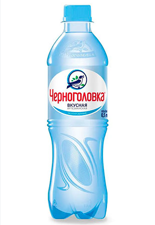 питьевая вода черноголовка негаз  0,5л по 12шт