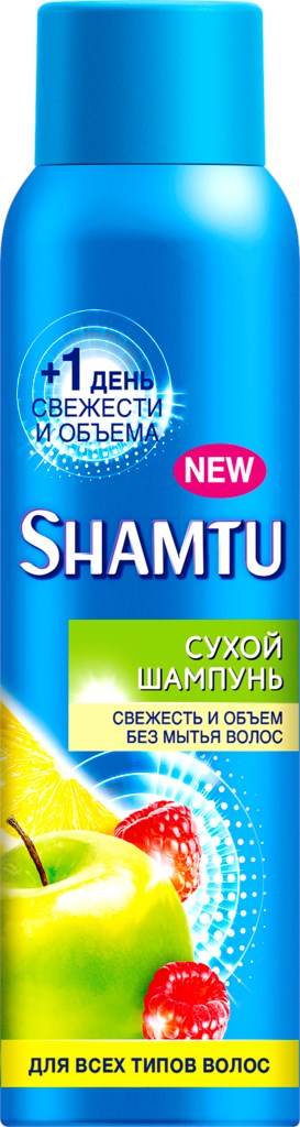 шампунь для волос сухой shamtu, 150мл (д/всех типов волос)
