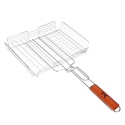 решетка-гриль хром. grillboom 27x32x6см 
