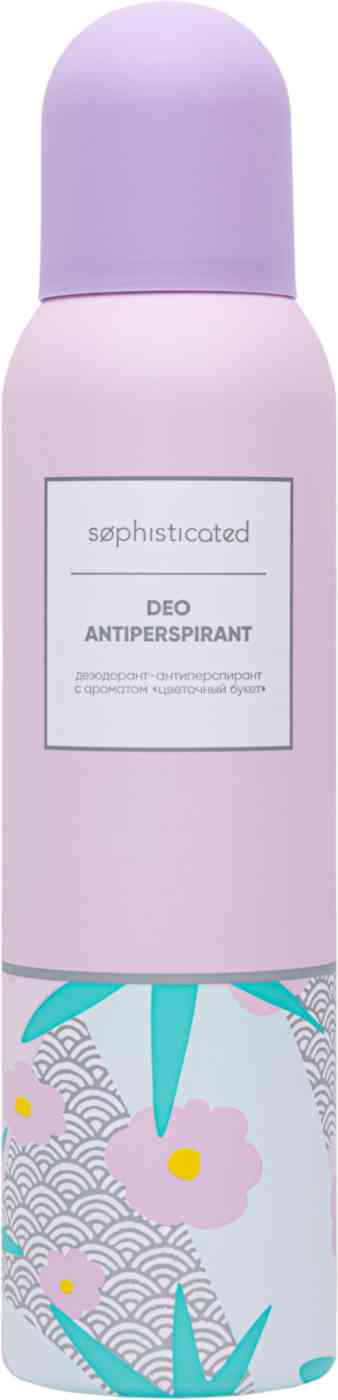 sophisticated дезодорант-антиперспирант спрей 150мл с ароматом цветочный букет