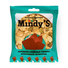 печенье миндаль-шоколад без муки mindy's 300г