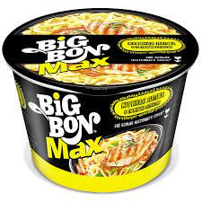 лапша bigbon max с пряным соусом с курицей 95г