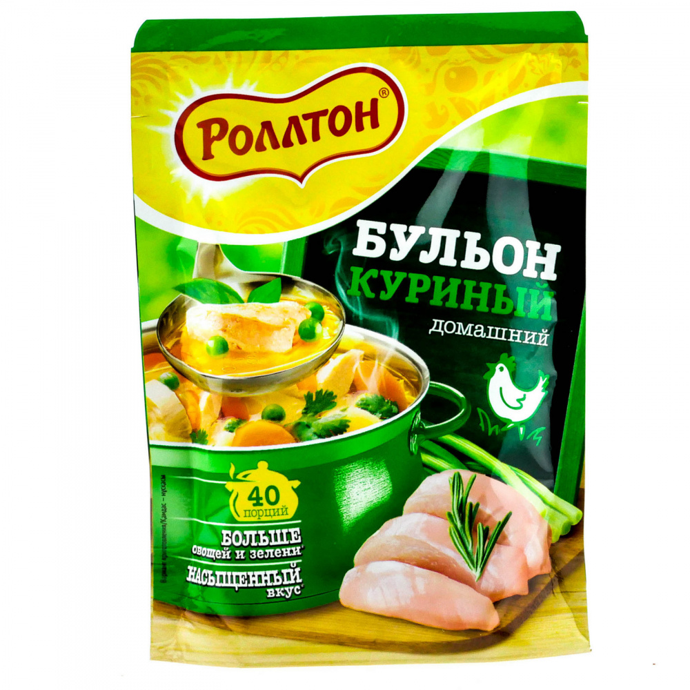 бульон быстрого приготовления роллтон ассорт 90г