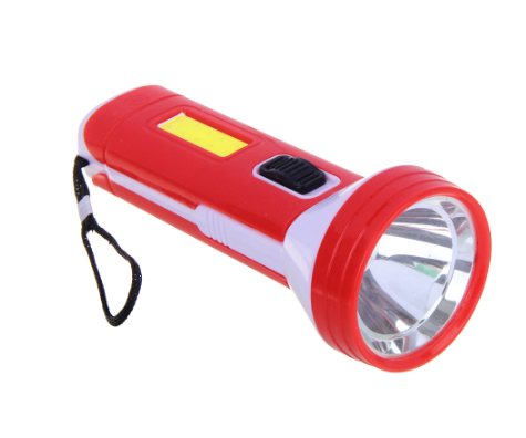 фонарь, cob+led, 2 режима, 2хаа ермак