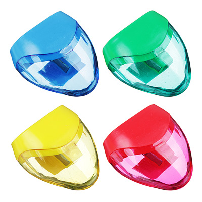 точилка для карандашей с контейнером 4,3x3,3см, ассорти 4 цвета