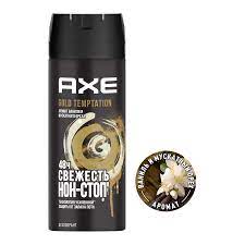 axe дезодорант спрей 150мл голд темптейшн/gold temptation (муж)