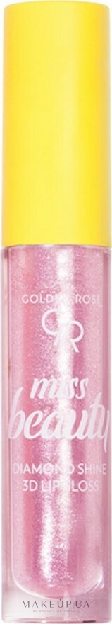 golden rose блеск д/губ miss beauty diamond shine 3d lipgloss