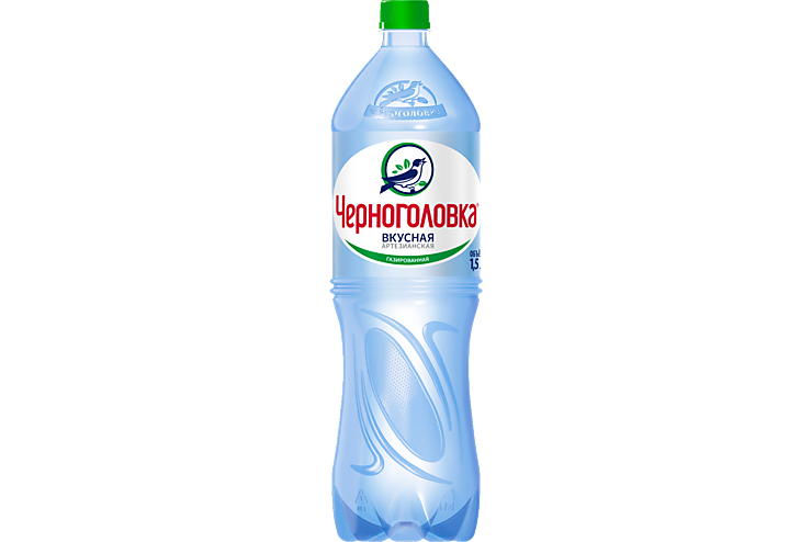 питьевая вода черноголовка газ 1,5л 