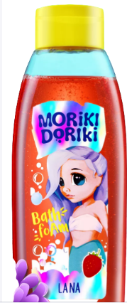 пена для ванны детская 500мл lana клубника moriki doriki 