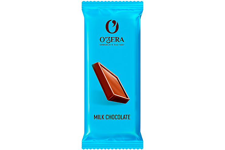 шоколад молочный ozera milk 24г