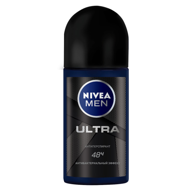 антиперспирант шарик nivea men ultra 50мл