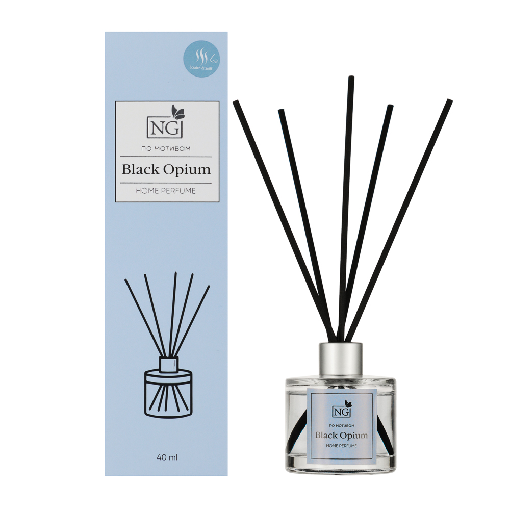 диффузор new galaxy home perfume black opium 40мл