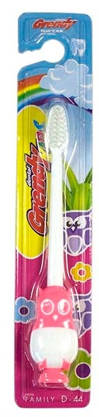 зубная щетка grendy kids, детская d-44 сова