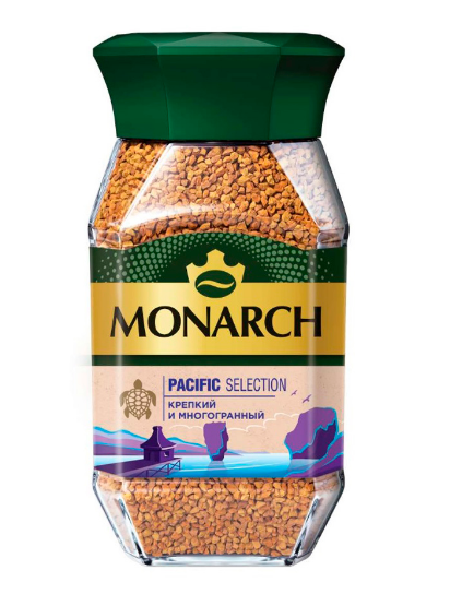 кофе растворимый monarch pacific selection 180г