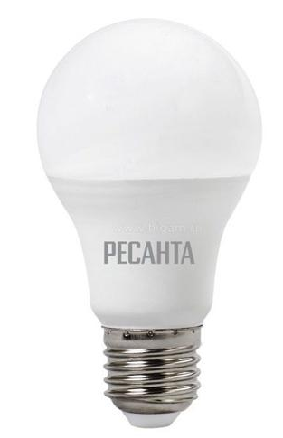 лампа светодиодная ll-r-a60-11w-230-4k-e27 (груша, 11вт, нейтр., е27) ресанта 76/1/16