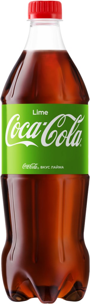 напиток безалкогольный сильногазированный coca-cola lime 1л