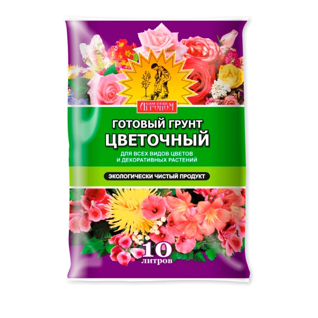 сам себе агроном грунт цветочный 10л. агроснабритейл