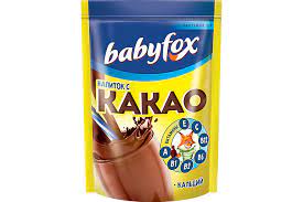 напиток с какао-порошком babyfox быстрорастрорастворимый 135г