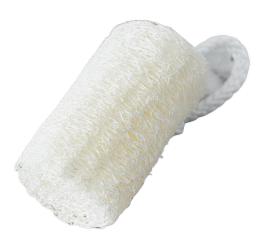 мочалка-губка натуральная 8х5х5см, люффа