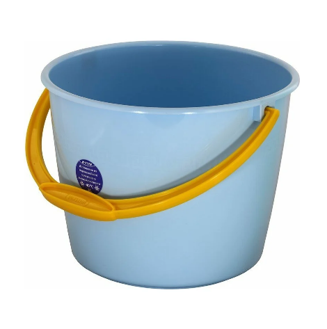 ведро 9,0л б/к лукошко мерное морозостойкое голубой (20) б1223