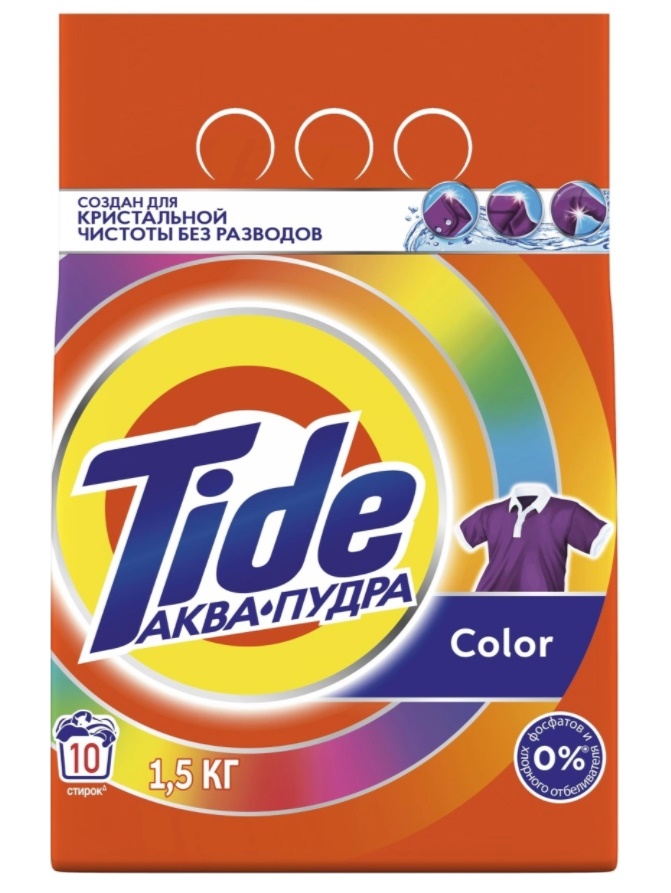 стиральный порошок tide автомат color 1500г