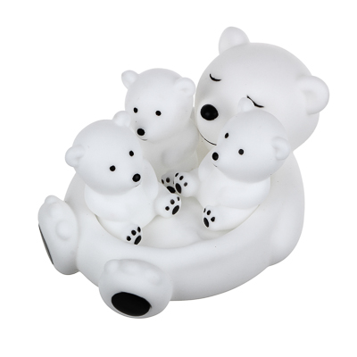 игроленд набор игрушек для купания, пвх, 4 предмета, 9x12x10см, 3 дизайна