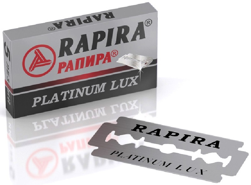 рапира лезвия платинум люкс/platinum lux (5шт в уп/20шт уп.на ленте)