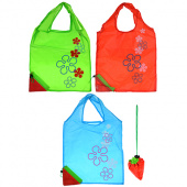 сумка хозяйственная складная, полиэстер, 38х58см, "ягода", 4 цвета